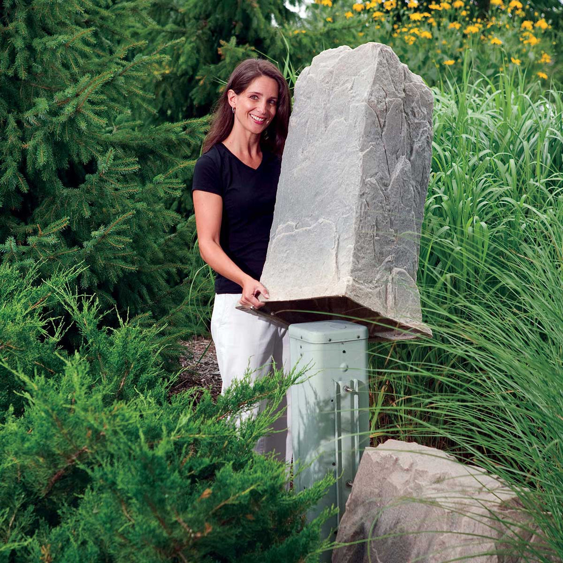 Rock Lock Raised Garden Bed - Straight Rock