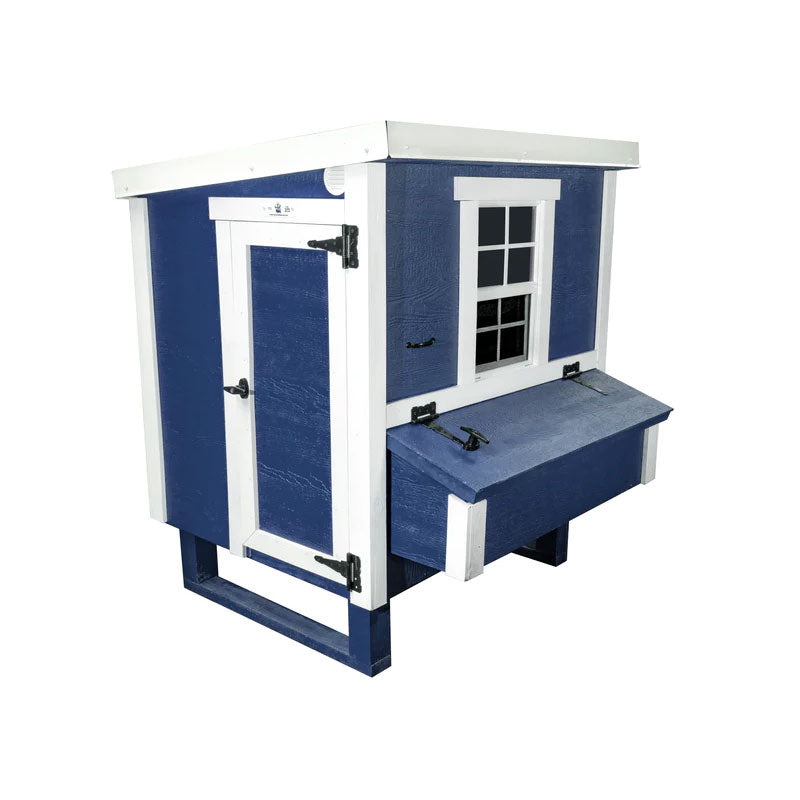 OverEZ Chicken Coop Medium Coastal Blue main