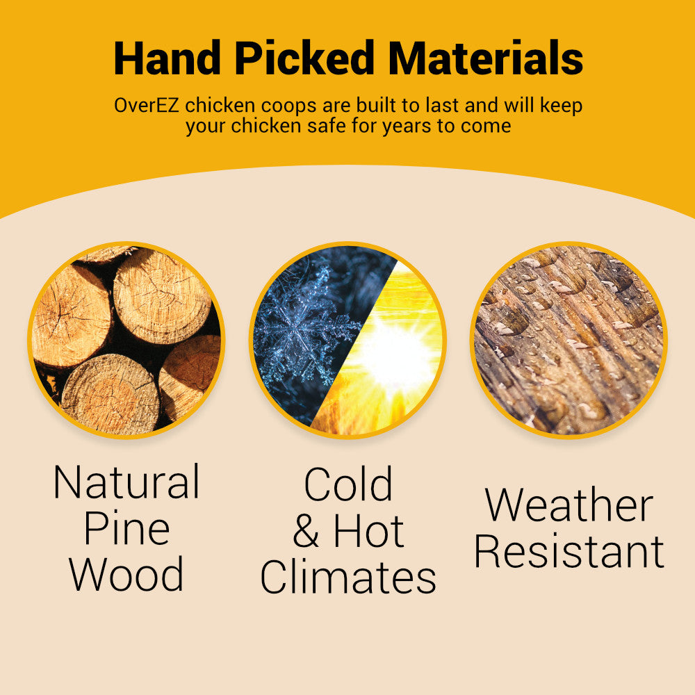 Hand Picked Chicken Coop Materials