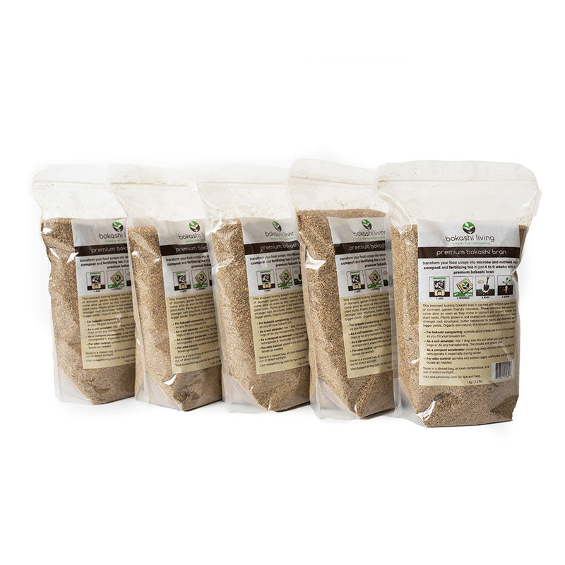 StarterKit composteur Bokashi Essential Gris: set 2 seaux + base et 2 kg  de Démarreur - Bokashi Compost
