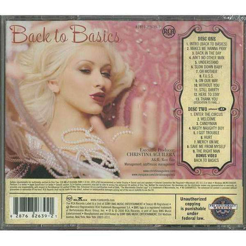 back to basics christina aguilera cd