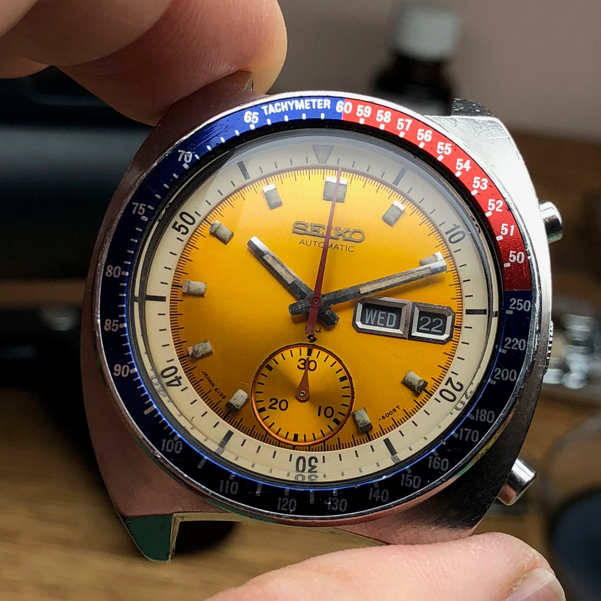 Servicing a Seiko 6139-6005 Pogue Chronograph – ClockSavant