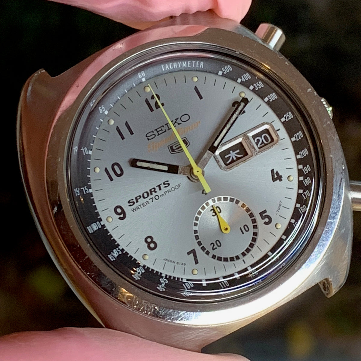 Servicing a Seiko 6139-7010 Speed-Timer Chronograph from 1970 - Battli –  ClockSavant