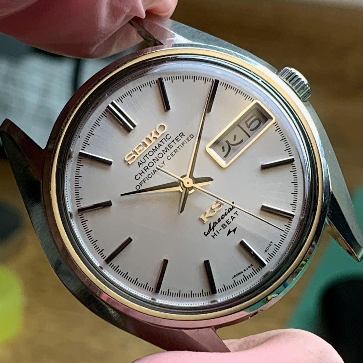 Servicing a King Seiko 5246-6010 from 1971 – ClockSavant