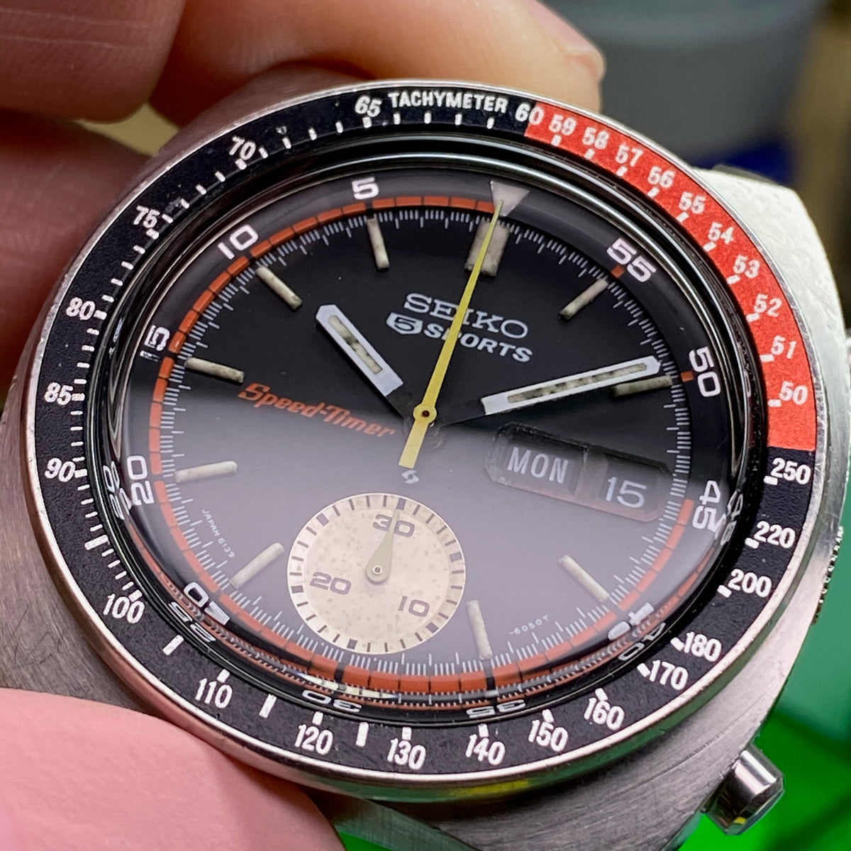 Resurrecting a 1972 Seiko 6139-6032 Speedtimer family watch – ClockSavant
