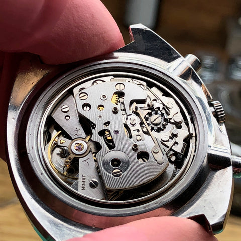 Servicing a Seiko 6139-6005 Pogue Chronograph – ClockSavant