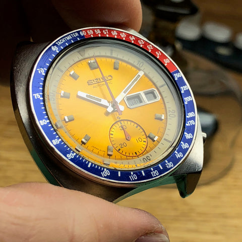 Servicing a Seiko 6139-6005 Pogue Chronograph
