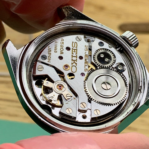 Servicing the King Seiko Hi-Beat 4502-7000 vintage watch (36000 bph) –  ClockSavant
