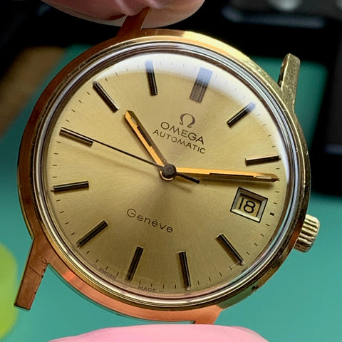 Servicing a 1974 Omega Geneve Reference 