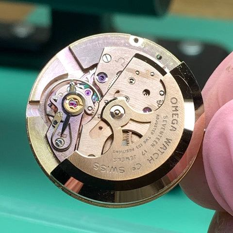 Whodunnit? Servicing a beautiful 1950's Omega Seamaster calibre 502 family watch