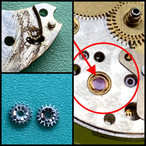 Servicing a family Rolex Precision Reference 6466 Calibre 1210