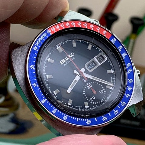 Servicing a Seiko Pogue 6139-6005 with a few curveballs