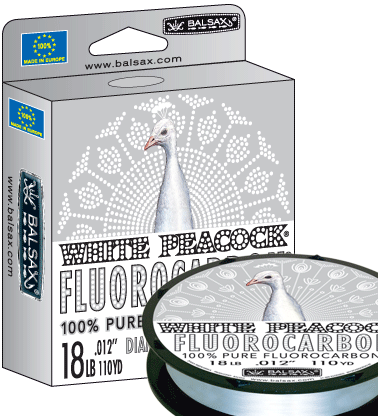 White Peacock Fluorocarbon 100 m