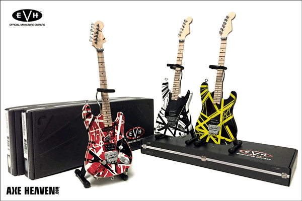  AXE HEAVEN Stranger Things Eddie's Guitar Mini Guitar Model :  Home & Kitchen