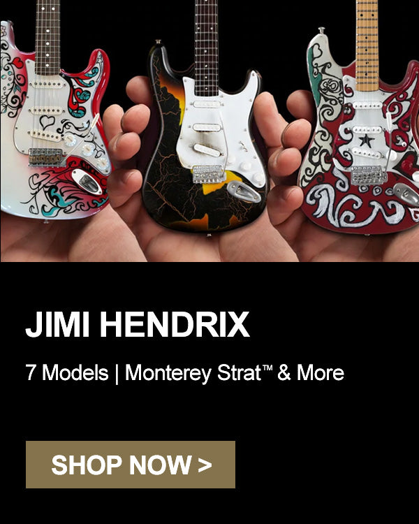 Jimi Hendrix Mini Guitars