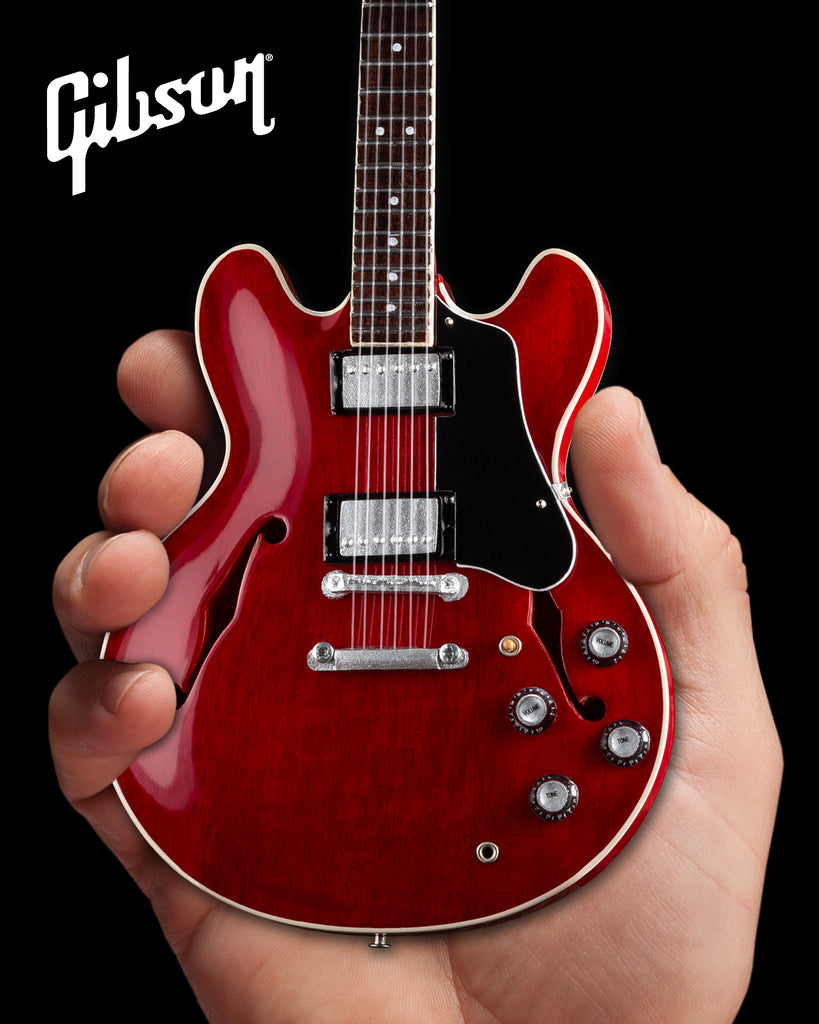 Gibson ES-335 Faded Cherry 1:4 Scale Mini Guitar Model – AXE HEAVEN® STORE - Mini Replica Collectibles