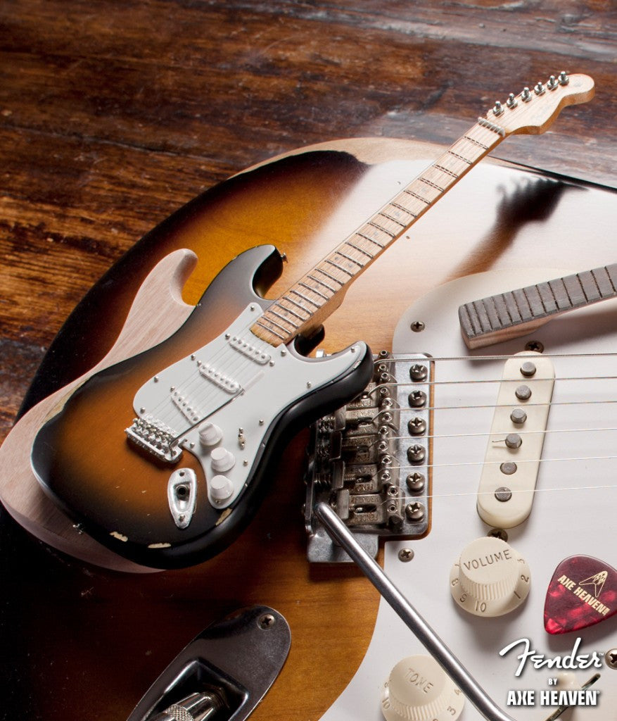 miniature fender guitar