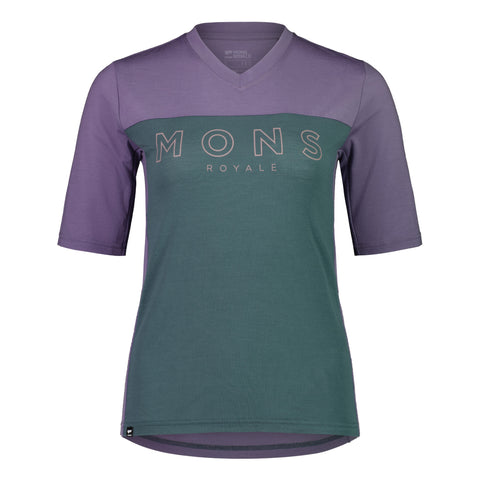 Mons Royale Icon T-Shirt Garment Dyed 2024 - Men - Ski West