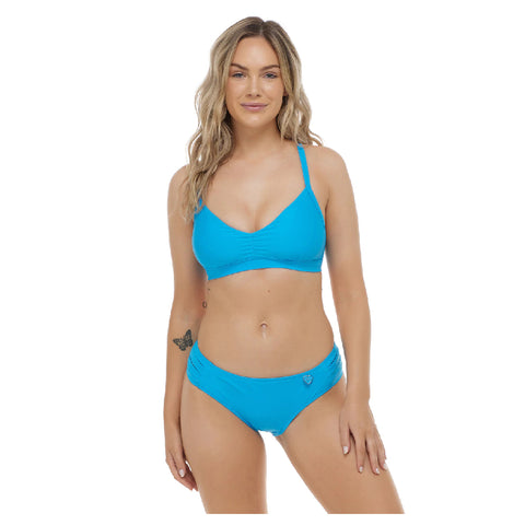 Hilary D, DD, E & F Cup Reversible Underwire Bikini Top - Camo  Green/Multicolor – SKYE