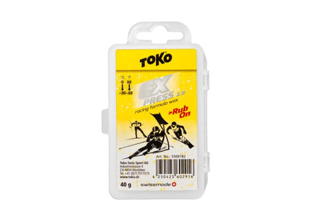 Toko Express Racing Rub-on Wax – Skiis & Biikes