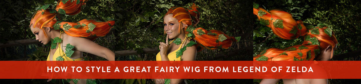 Great Fairy from Legend of Zelda wig tutorial by UP Cosplay