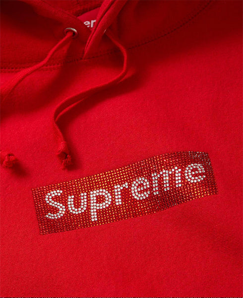 Supreme's Swarovski Box Logo T-Shirt – Creative Crystal