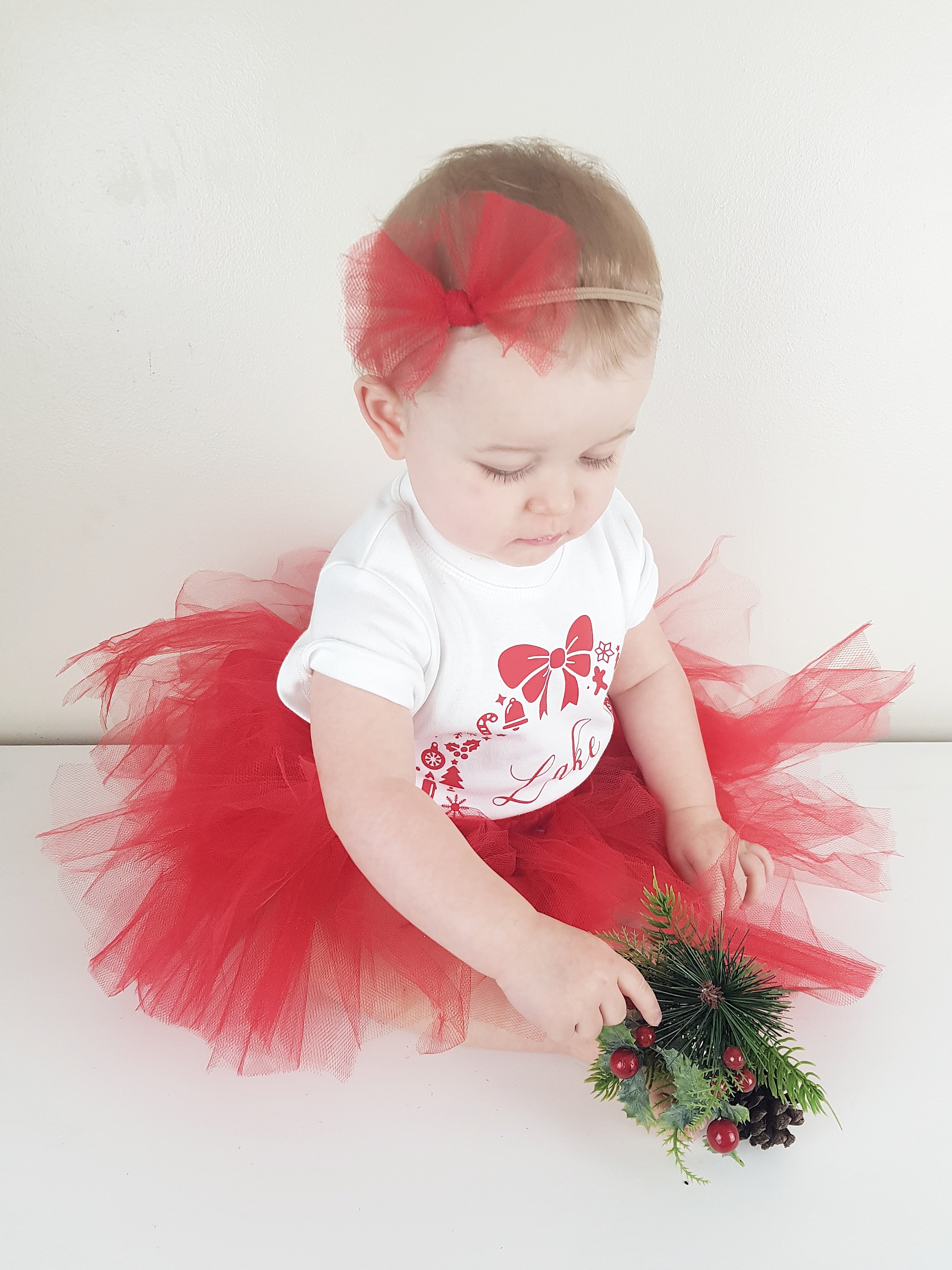 red christmas tutu