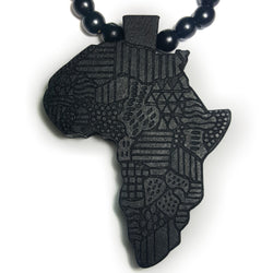 Africa Wooden Necklace