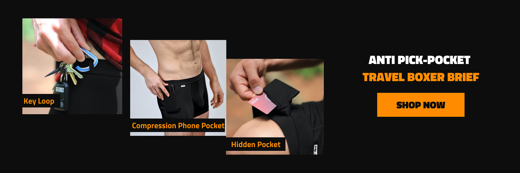 Anti Pick-Pocket Underwear