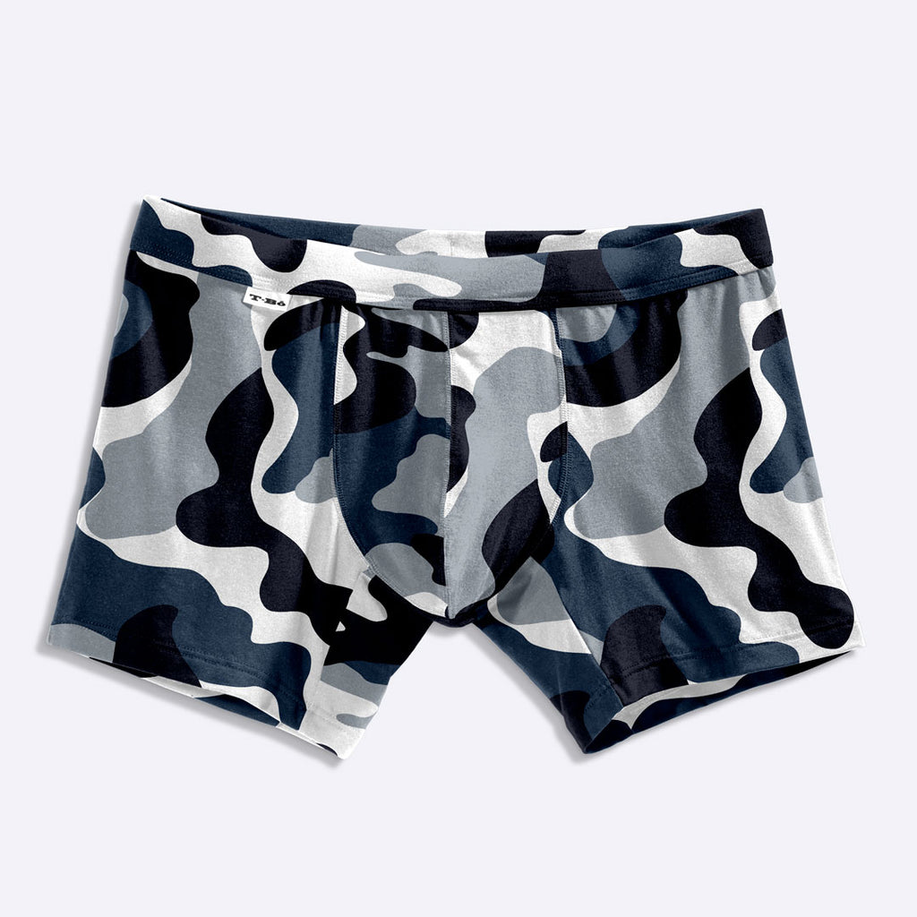 The TBo Blue Camo Boxer Brief