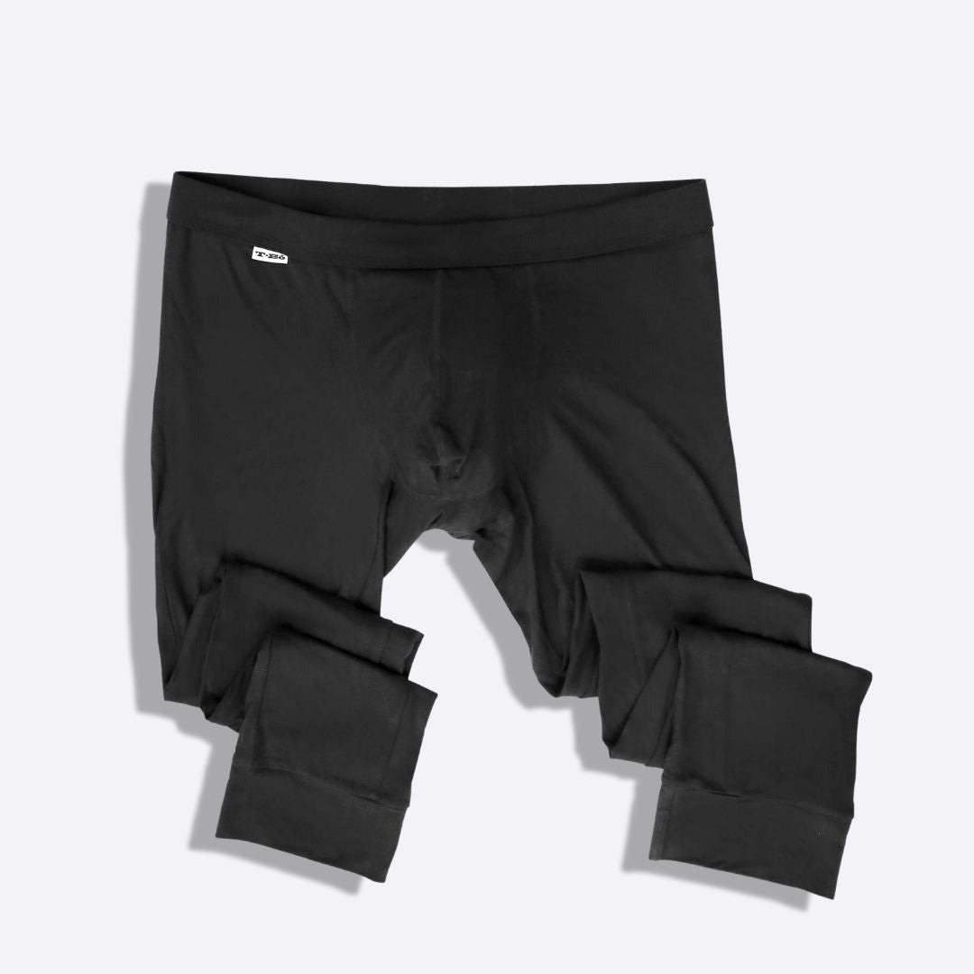 The TBô Black Long Johns - TBô underwear product image