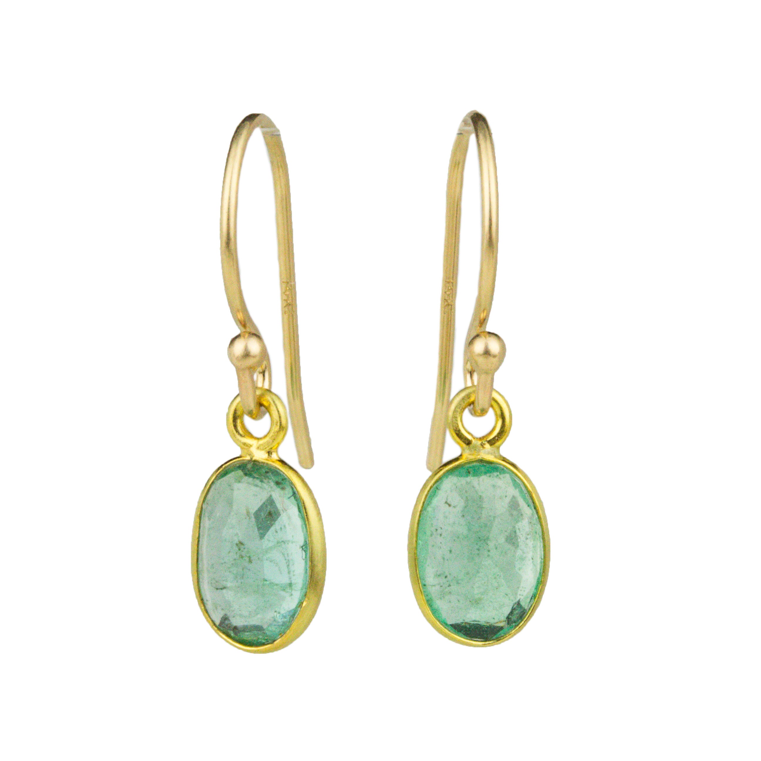 Emerald Earrings No. 1