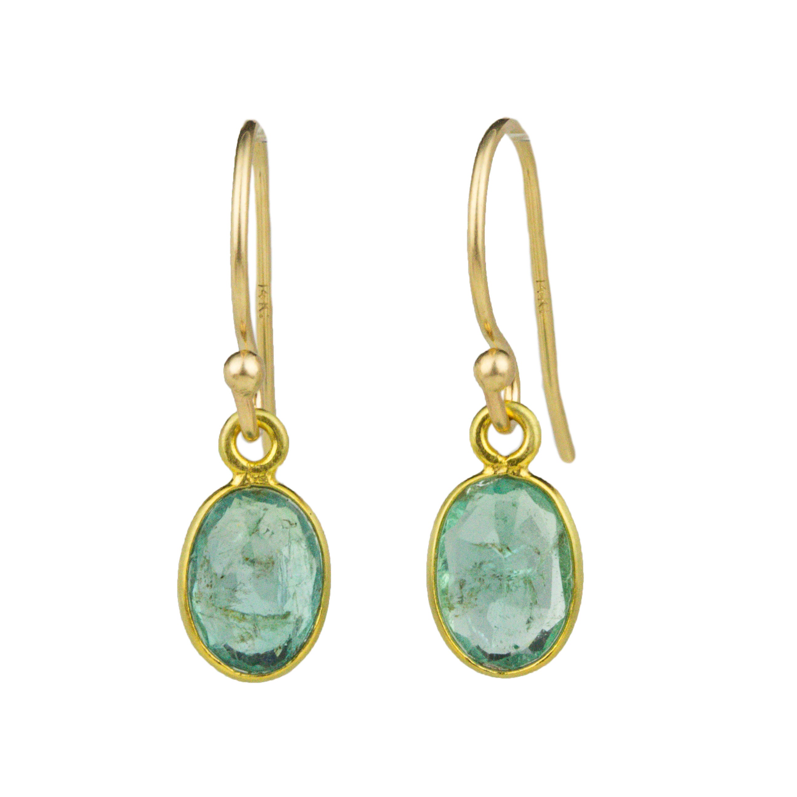 Emerald Earrings No. 2