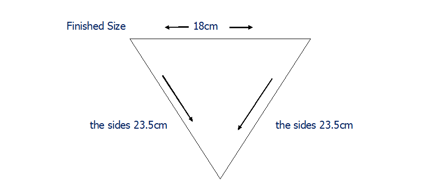 18cm Bunting Flag