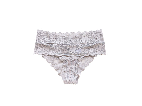 Mauve Vela Brazilian Full Coverage Lace Panty