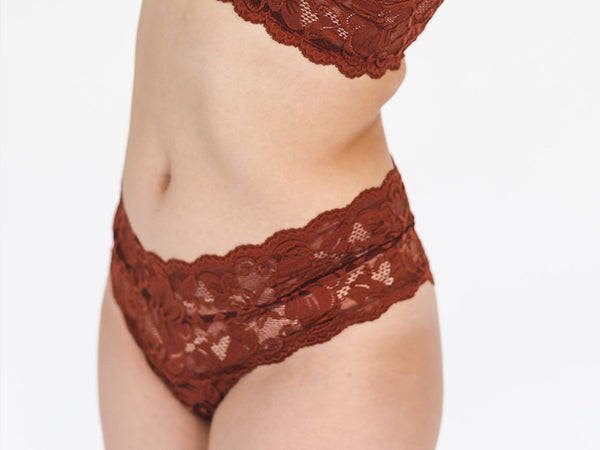 Orchid Vela Brazilian Full Coverage Lace Panty