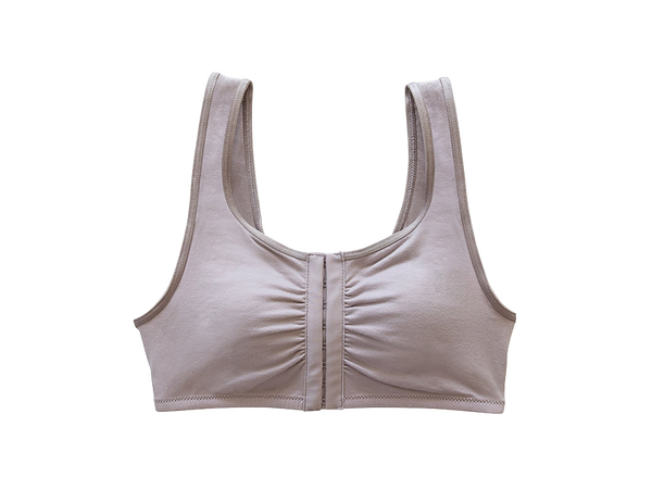 Maia Front Close Bra, Blush  Bilateral mastectomy, Mastectomy bra