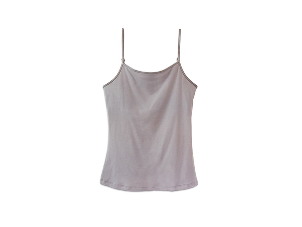 Black Soft Post Mastectomy Camisole with Inner Drain Pockets