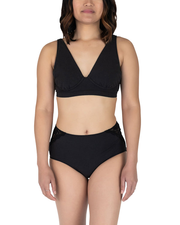 Colourful recycled-nylon Vela wireless bra, Miiyu, Shop Unlined Bras & Bra  Tops For Women Online