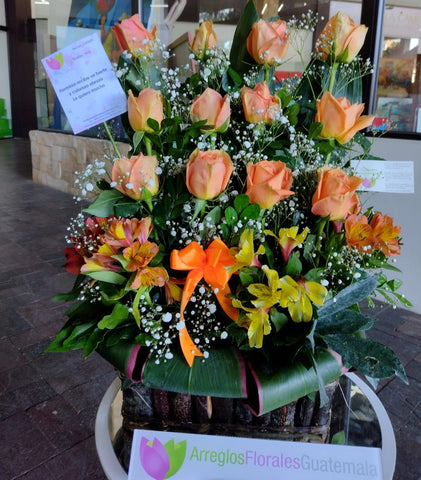 Rosas por Docena – Arreglos Florales Guatemala