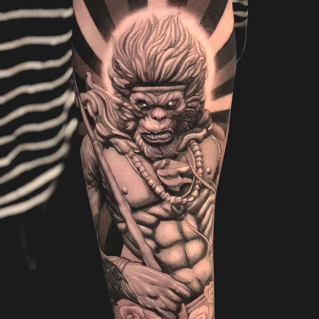 25 monkey tattoo ideas that will amaze your imagination   Онлайн блог о  тату IdeasTattoo