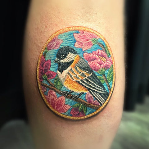 Bird Patch Tattoo