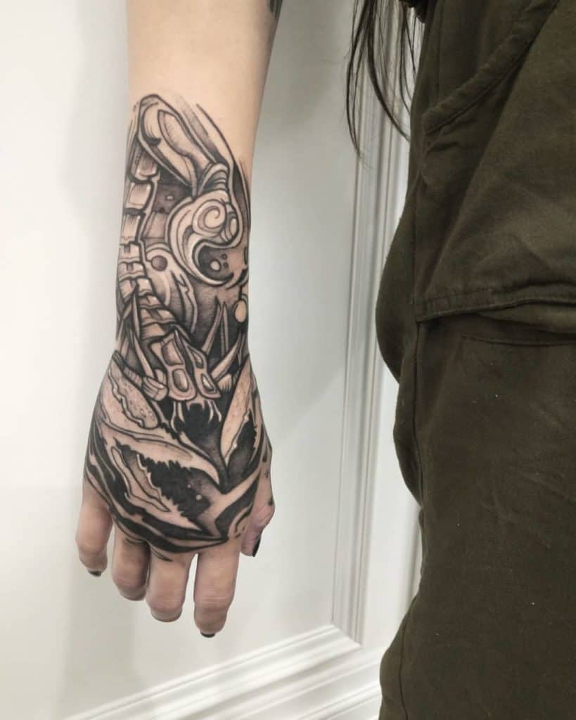 Scorpion Tattoo On Wrist