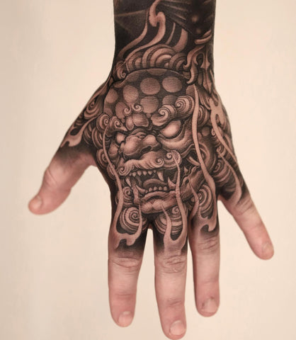 Tattoo uploaded by Christopher Henriksen • Blue tiger Sleeve:) #tiger  #irezumi #japanesetattoo #japanese #peony #tattoodo #wearesorrymom  #inkjecta #killerinktattoo #cherryblossoms #fingerwaves • Tattoodo