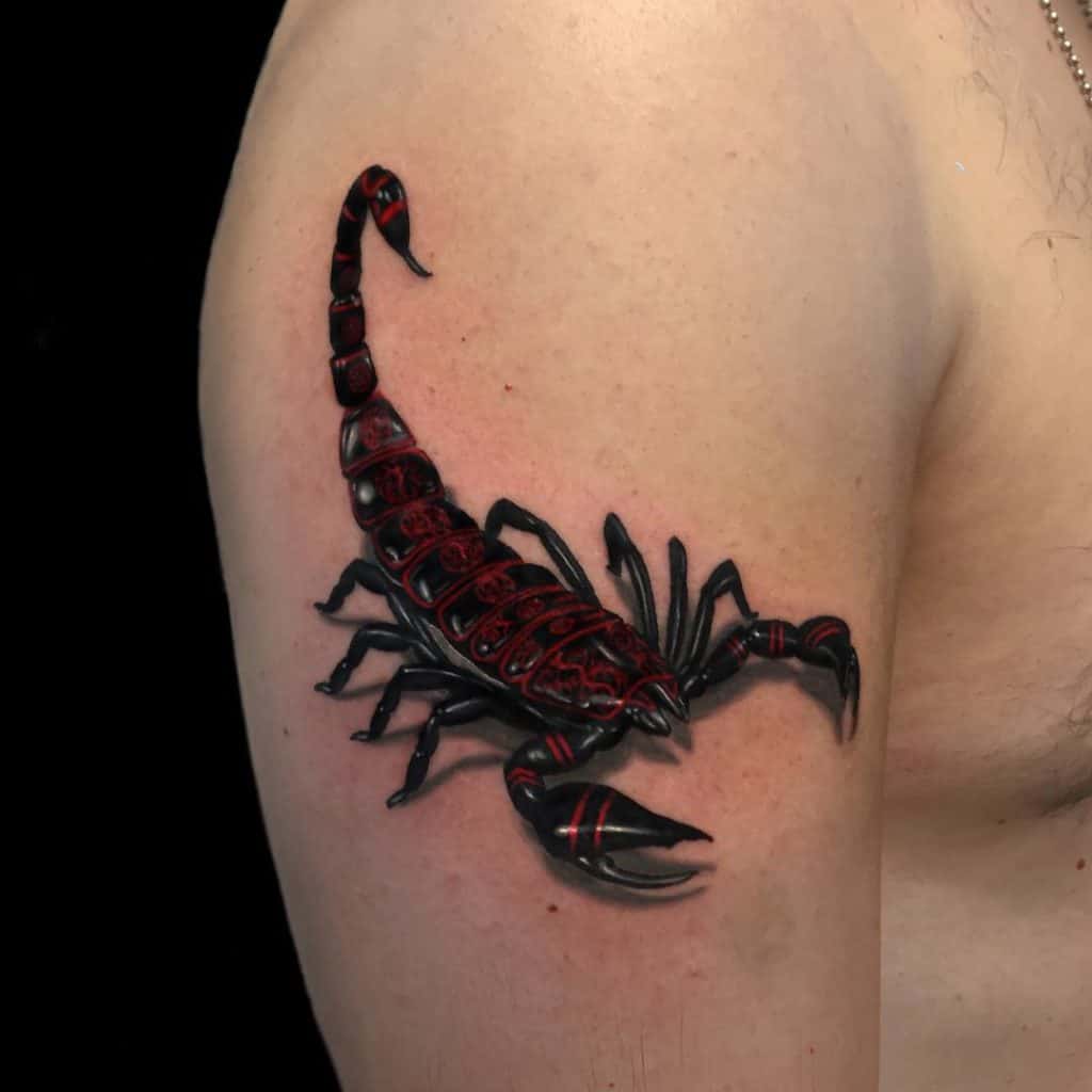 Enticing Scorpio Tattoos & Ideas {Fiery Water Sign} - Tattoo Glee