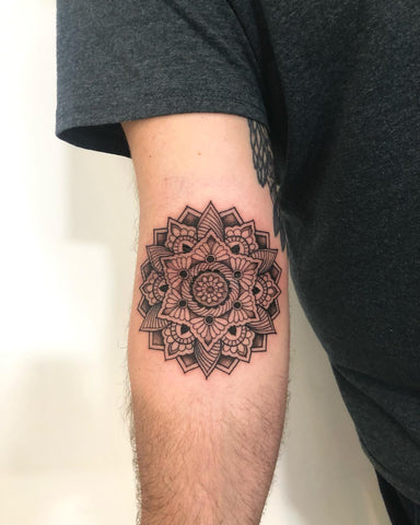Shareable Mandala Temporary Tattoo – Simply Inked
