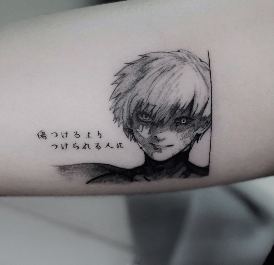 robcuellotattoo on Twitter You dont have to be a Tokyo Ghoul fan to  like the red spider lily I loved the idea of doing a greyish and red  version as it reflects