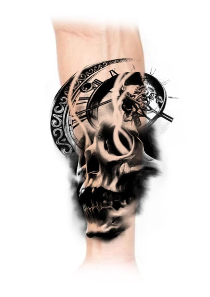 52 Pretty Clock Tattoos On Shoulder  Tattoo Designs  TattoosBagcom