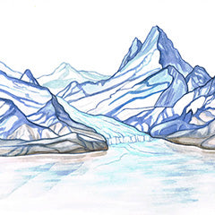 Swiss Glacier Water