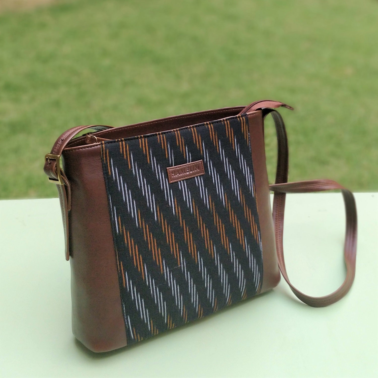 ikat sling bag